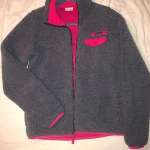 Columbia fuzzy jacket